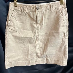 TAN SKIRT: small